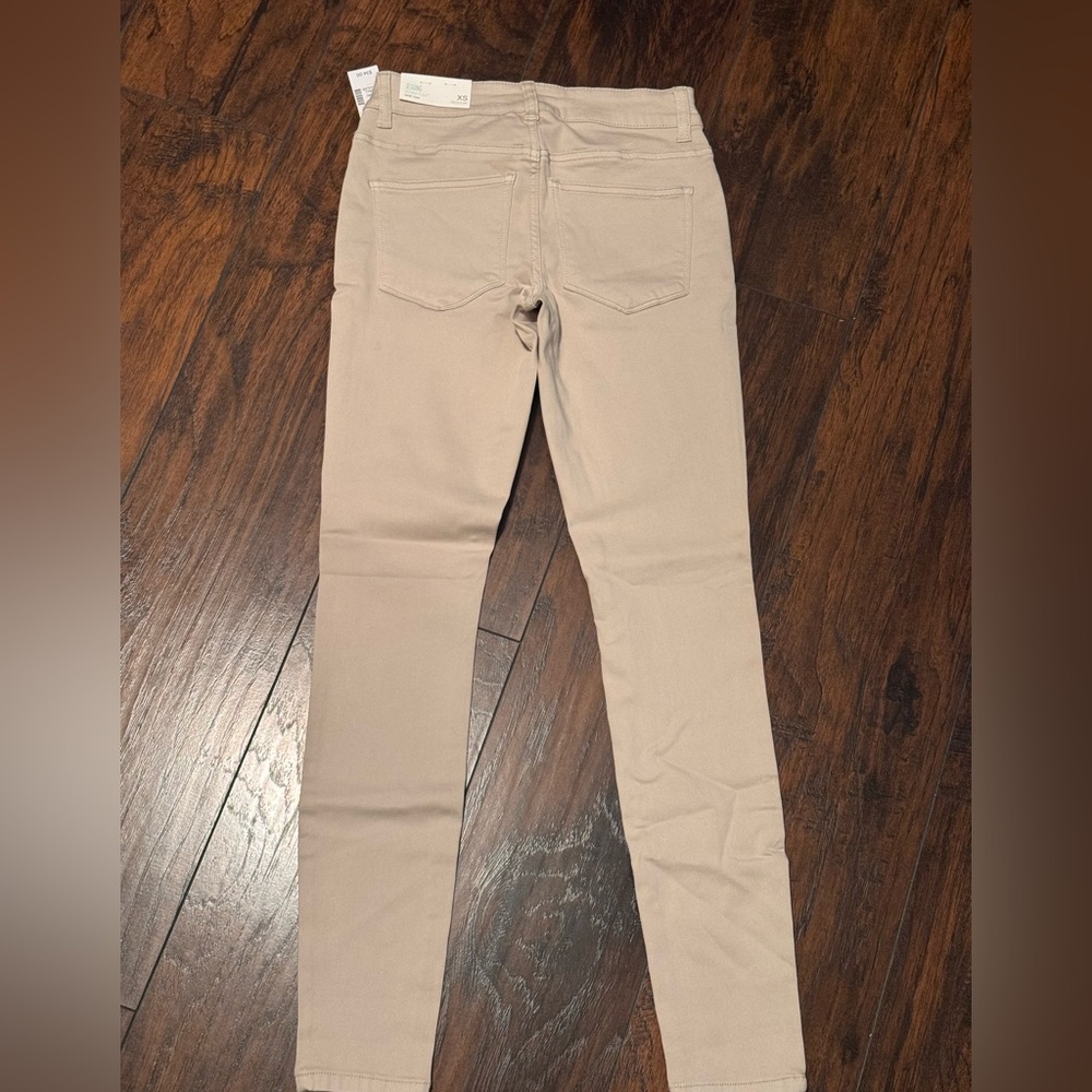 Maurices Women's Jegging Denim Flex Mid Rise XS Regular Khaki NWT Spring Summer - Picture 10 of 11